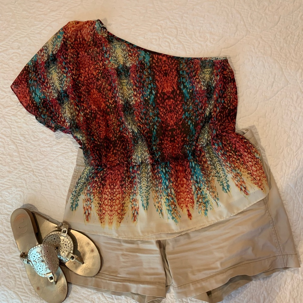 Beautiful One Shoulder Blouse